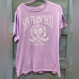 Grayson threads purple shirt